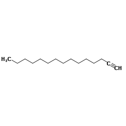 1-Pentadecyne Structure