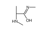 (2S)-N-methyl-2-(methylamino)propanamide结构式