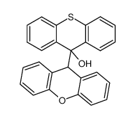 9-xanthen-9-yl-thioxanthen-9-ol结构式