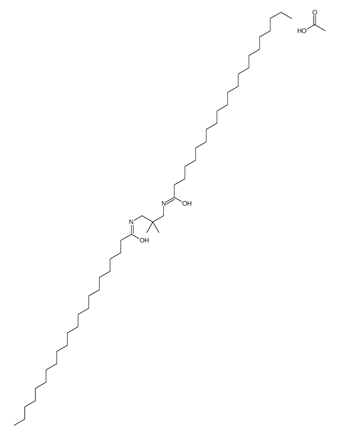 N,N'-(2,2-dimethylpropane-1,3-diyl)bis(docosanamide) monoacetate picture