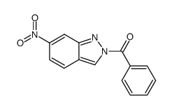 2-benzoyl-6-nitro-2H-indazole Structure