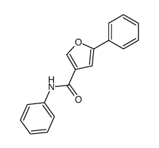 5-phenyl-furan-3-carboxylic acid anilide Structure