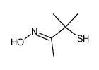 3-mercapto-3-methyl-butan-2-one oxime Structure