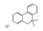 5,5-dimethyl-5,6-dihydrophenanthridin-5-ium chloride Structure