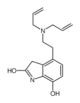 4-[2-[bis(prop-2-enyl)amino]ethyl]-7-hydroxy-1,3-dihydroindol-2-one Structure