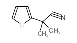 2-Methyl-2-thien-2-ylpropanenitrile Structure