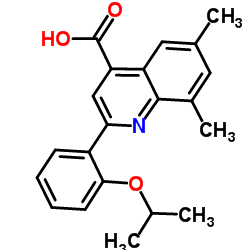 2-(2-Isopropoxyphenyl)-6,8-dimethyl-4-quinolinecarboxylic acid图片