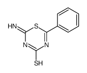 2-amino-6-phenyl-1,3,5-thiadiazine-4-thione Structure