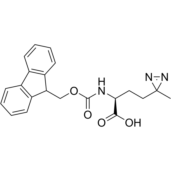 Fmoc-L-photo-methionine Structure