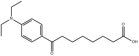8-[4-(N,N-Diethylamino)phenyl]-8-oxooctanoic acid Structure