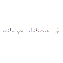 bis[[3-(methacryloyloxy)-2,2-dimethylpropyl]dimethylammonium] sulphate Structure