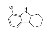 8-chloro-1,2,3,4,4a,9a-hexahydro-carbazole结构式