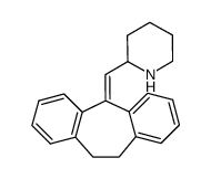 2-(10,11-Dihydro-5H-dibenzocyclohepten-5-yliden-methyl)-piperidin结构式