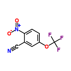 2-Nitro-5-(trifluoromethoxy)benzonitrile structure