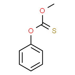 Thiocarbonic acid O-methyl O-phenyl ester Structure