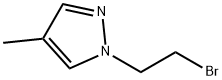 1-(2-Bromoethyl)-4-methyl-1H-pyrazole Structure