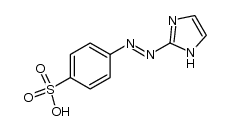 4-(1H-imidazol-2-ylazo)-benzenesulfonic acid Structure