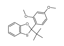 2-(tert-butyl)-2-(2,4-dimethoxyphenyl)benzo[d][1,3]oxathiole Structure