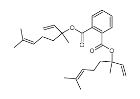 dilinalyl phthalate结构式