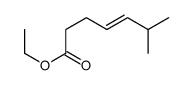 ethyl 6-methylhept-4-enoate Structure