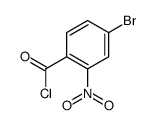 4-bromo-2-nitrobenzoyl chloride structure