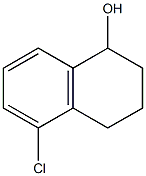 5-CHLORO-1,2,3,4-TETRAHYDRONAPHTHALEN-1-OL结构式