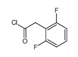 2-(2,6-difluorophenyl)acetyl chloride结构式