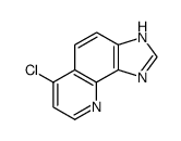 6-chloro-3H-imidazo[4,5-h]quinoline结构式