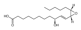 12(R),13(S)-epoxy-9(S)-hydroxy-10(E)-octadecenoic acid结构式