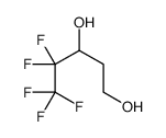 4,4,5,5,5-pentafluoropentane-1,3-diol Structure