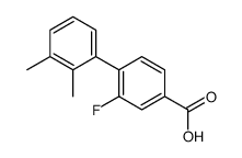 4-(2,3-dimethylphenyl)-3-fluorobenzoic acid Structure