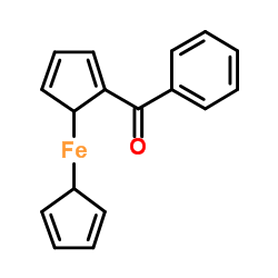 Benzoylferrocene Structure