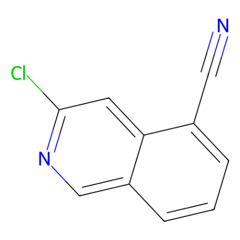 3-chloroisoquinoline-5-carbonitrile图片