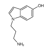 1-(3-aminopropyl)indol-5-ol Structure