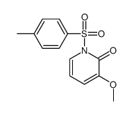 3-methoxy-1-(4-methylphenyl)sulfonylpyridin-2-one结构式