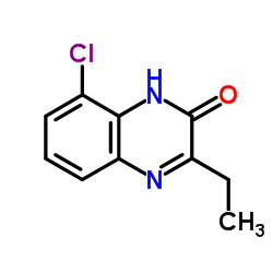 8-Chloro-3-ethyl-2(1H)-quinoxalinone Structure