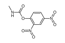 methyl-carbamic acid-(2,4-dinitro-phenyl ester) Structure