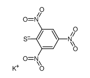 potassium salt of 2,4,6-trinitrothiophenol Structure