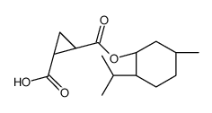 (1S,2S)-2-(((1R,2S,5R)-2-异丙基-5-甲基环己基)氧基)羰基)环丙烷甲酸图片