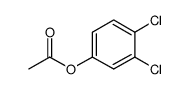 3,4-Dichlorophenol acetate Structure