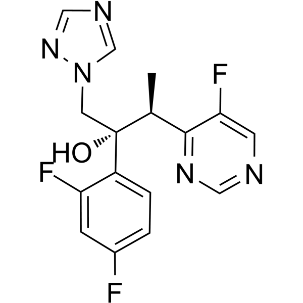 Voriconazole Structure