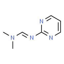 Methanimidamide, N,N-dimethyl-N-2-pyrimidinyl-, (1E)- (9CI) Structure