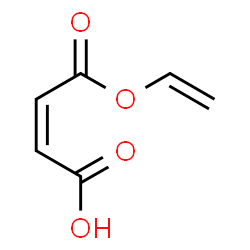 Maleic acid hydrogen 1-vinyl ester structure