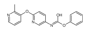 Phenyl {6-[(2-methyl-3-pyridinyl)oxy]-3-pyridinyl}carbamate Structure