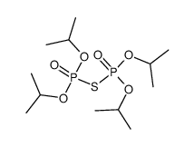 μ-thio-diphosphoric acid tetraisopropyl ester结构式