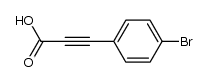 3-(4-Bromophenyl)propiolic Acid Structure