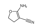 3-Furancarbonitrile,2-amino-4,5-dihydro-(9CI)结构式