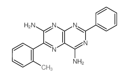 4,7-Pteridinediamine,6-(2-methylphenyl)-2-phenyl- picture