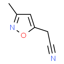 (3-methyl-5-isoxazolyl)acetonitrile(SALTDATA: FREE)结构式