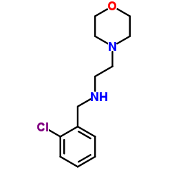 N-(2-CHLOROBENZYL)-2-MORPHOLIN-4-YLETHANAMINE结构式